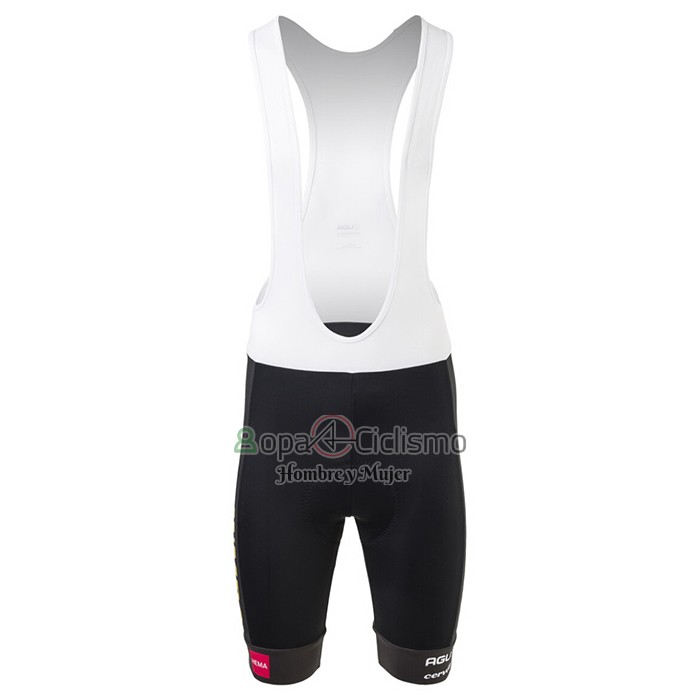 Jumbo Visma Ropa Ciclismo Culotte Corto 2021 Mangas Cortas AMarillo